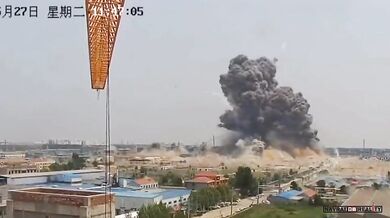 Výbuch chemické továrny v Číně si vyžádal nejméně 5 mrtvých a 19 zraněných