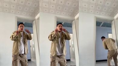 Ohnivý trik - Rozkousnutí zapalovače