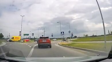 Agrese na silnici, která skončila nehodou