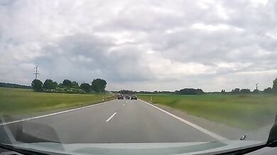 Agrese na silnici, která skončila nehodou