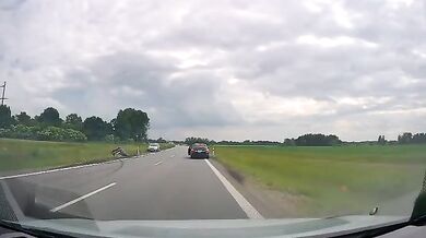 Agrese na silnici, která skončila nehodou