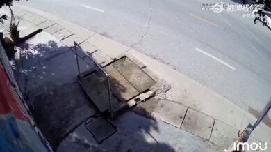 Skútrař s velkým štěstím