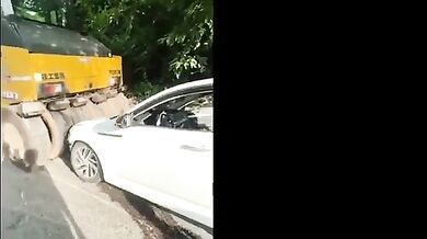 Hodně nečekaná nehoda