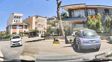 Hrůzná nehoda v Kocaeli: Auto srazilo dítě na kole