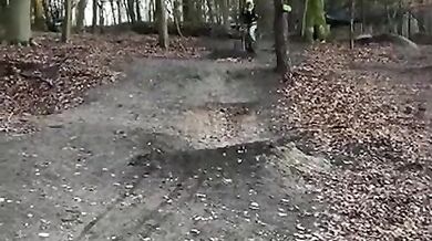 Kolize dvou bikerů