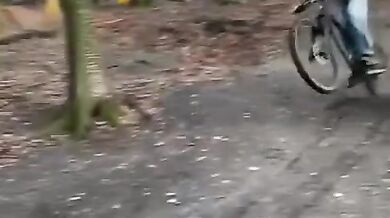 Kolize dvou bikerů