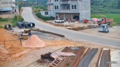 Rychlé vyřešení malé komplikace během jízdy