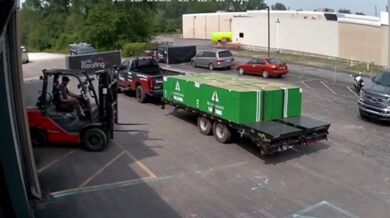 Pracovní nehoda s vysokozdvižným vozíkem #3