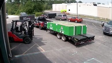 Pracovní nehoda s vysokozdvižným vozíkem #3