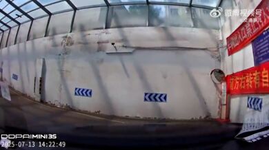 Karma za předjíždění v podzemních garážích