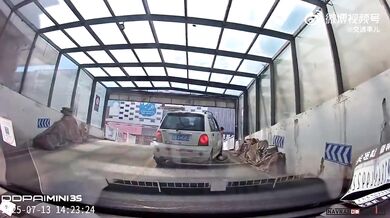 Karma za předjíždění v podzemních garážích