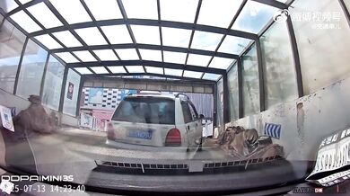 Karma za předjíždění v podzemních garážích