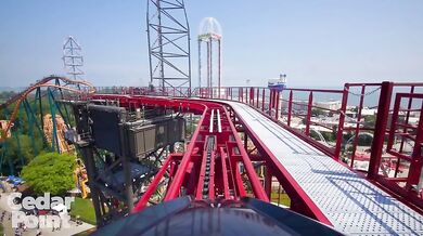 Spektakulární horská dráha Siren’s Curse v Cedar Point