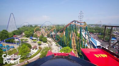 Spektakulární horská dráha Siren’s Curse v Cedar Point