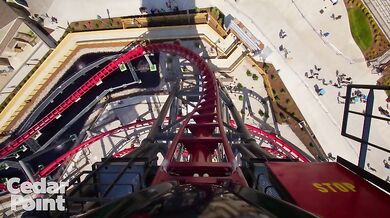 Spektakulární horská dráha Siren’s Curse v Cedar Point