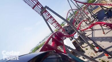 Spektakulární horská dráha Siren’s Curse v Cedar Point