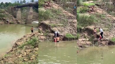 Samaritán zachránil tonoucího se mladíka