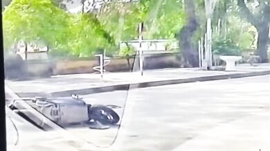 Buvol napadl ženu na skútru