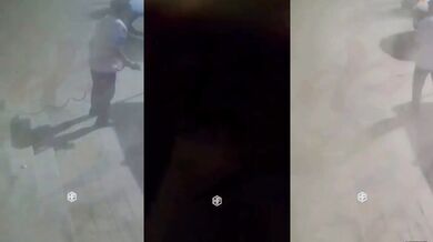 Pokus o rozřezání sudu skončil výbuchem