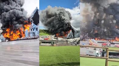 Požár zničil hlavní scénu festivalu Tomorrowland