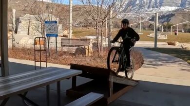 Špatně vypočítaný trik na kole