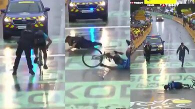 Vtipálek z Tour de France dostal podmínku za narušení závodu