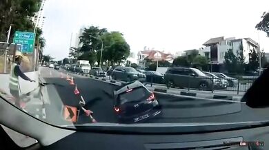 Auto spadlo do propadliny