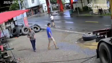 Výbuch pneumatiky #22