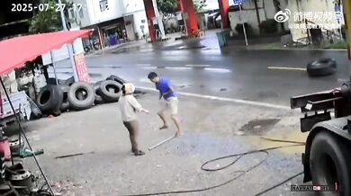 Výbuch pneumatiky #22