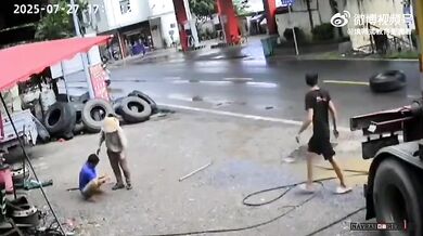 Výbuch pneumatiky #22