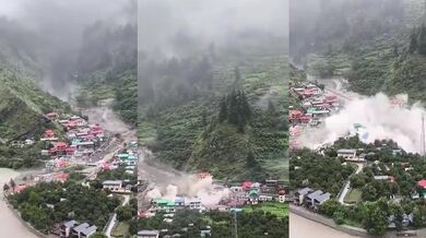 Zkáza v Himalájích: Vesnici Dharali smetla náhlá povodeň