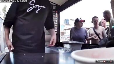 Konflikt u stánku s občerstvením