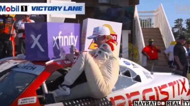 Radostná oslava se změnila v nehodu: lídr NASCAR Connor Zilisch si zlomil klíční kost