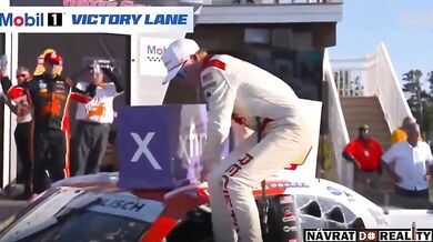 Radostná oslava se změnila v nehodu: lídr NASCAR Connor Zilisch si zlomil klíční kost