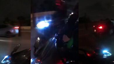 Rychlá a nebezpečná jízda na mašině