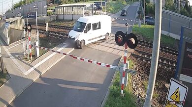 Dilema na železničním přejezdu v Krakově