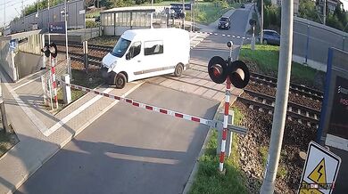 Dilema na železničním přejezdu v Krakově