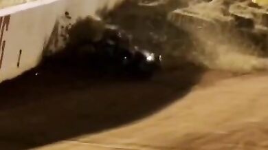 Dramatická nehoda při závodě American Flat Track v Charlotte