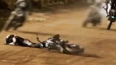 Dramatická nehoda při závodě American Flat Track v Charlotte