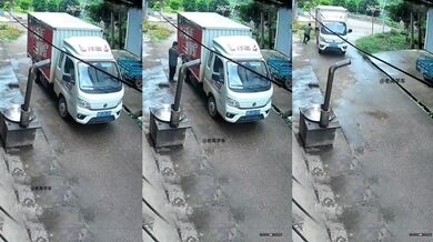 Zapomenutí zatažení ruční brzdy #2