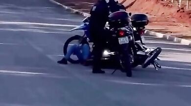 Chycen policií v Brazílii...