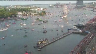 Amsterdam zaplavily lodě: SAIL Amsterdam 2025 slaví jubileum