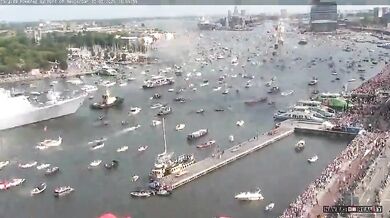 Amsterdam zaplavily lodě: SAIL Amsterdam 2025 slaví jubileum