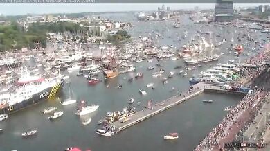 Amsterdam zaplavily lodě: SAIL Amsterdam 2025 slaví jubileum