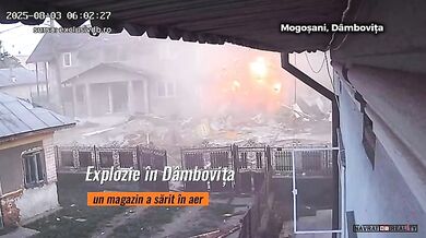 Exploze v Dâmbovițě