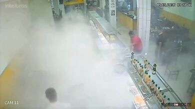 Výbuch v brazilské restauraci zranil osm lidí