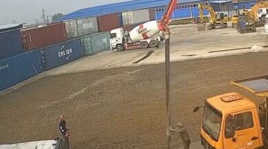 Úrazu elektrickým proudem při betonáži