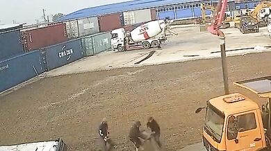 Úrazu elektrickým proudem při betonáži