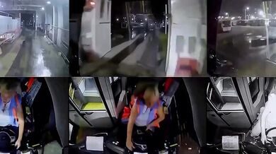 Zmatená řidička autobusu