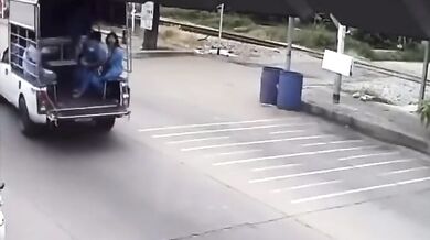 Tragická nehoda na železničním přejezdu